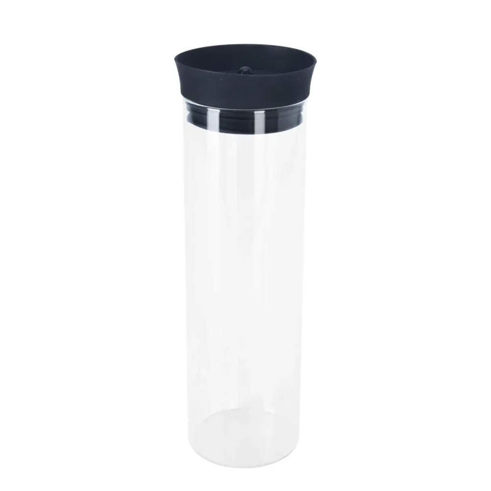 Karaffe Glas mit Deckel 1L