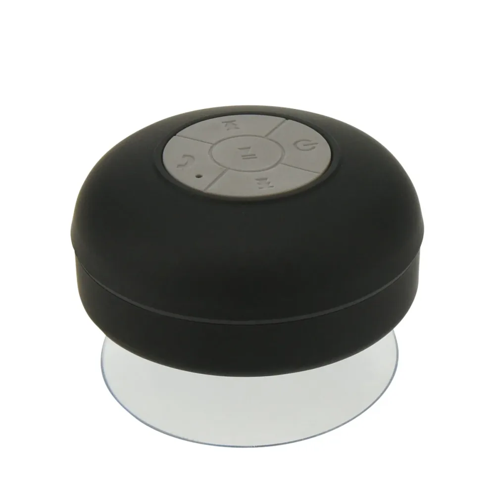Lautsprecher Bluetooth mit Saugnapf schwarz/weiss