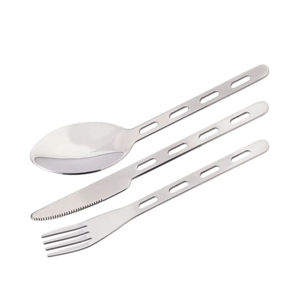 Besteck Set Outdoor 3-teilig