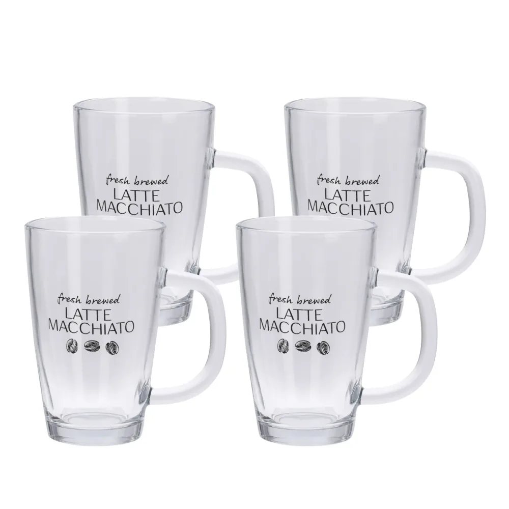 Latte Macchiato Set 4-teilig