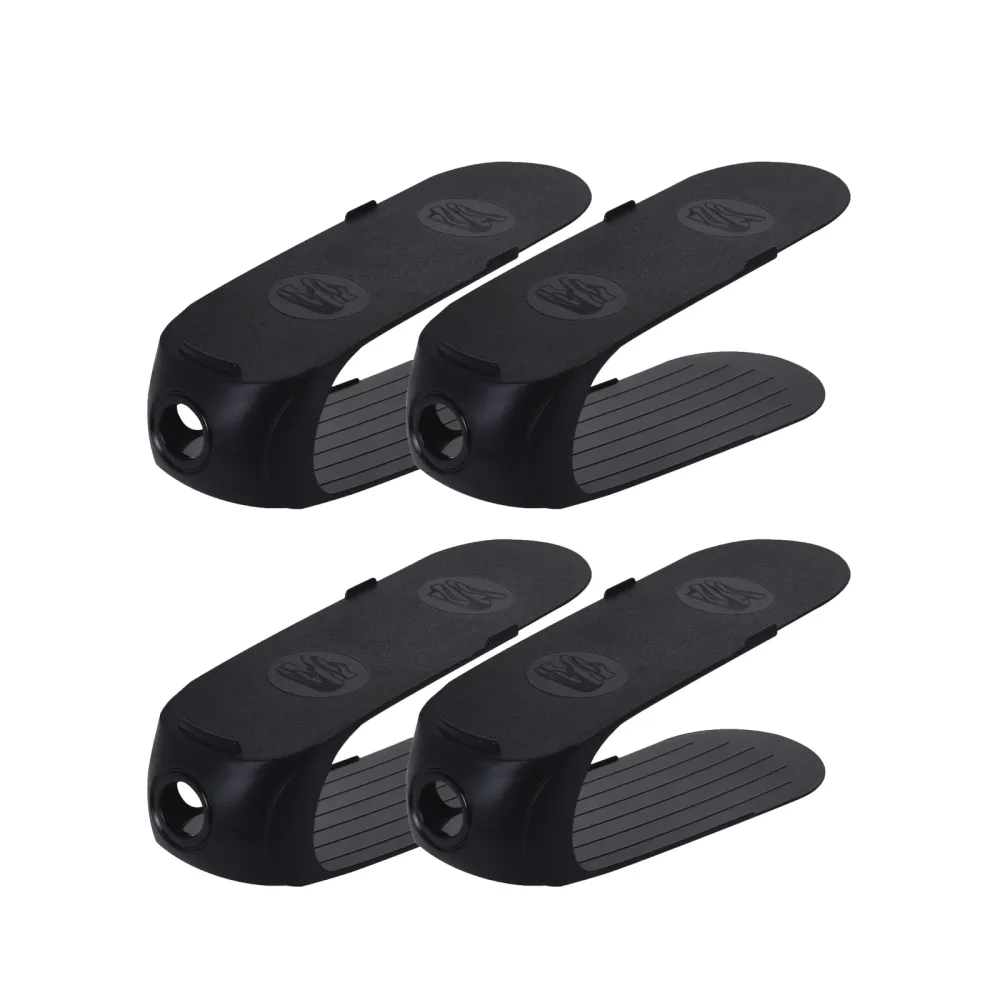 Schuhstapler 4er Set schwarz