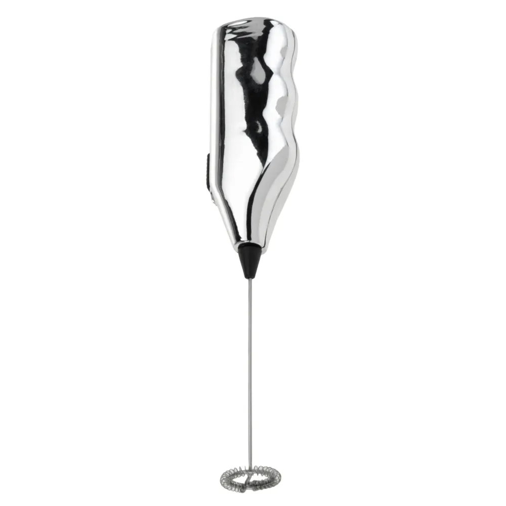 Milchaufschäumer 20 cm silber
