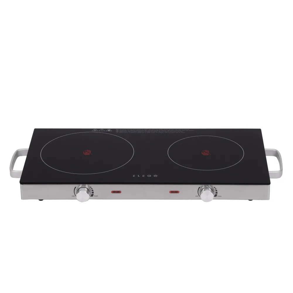 Kochplatte infrarot 2er Kochfeld 2800W