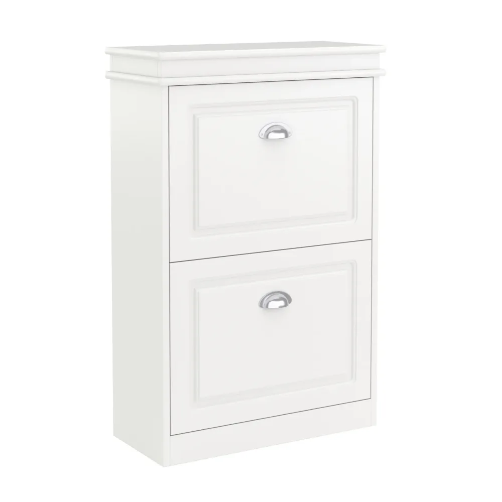 Schuhschrank PETRA 53 x 24 x 82 cm weiss