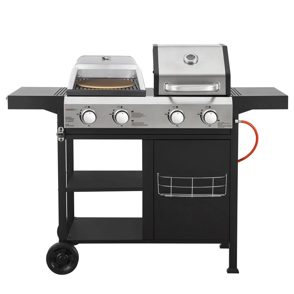 Gasgrill Pizzagrill 4 Brenner