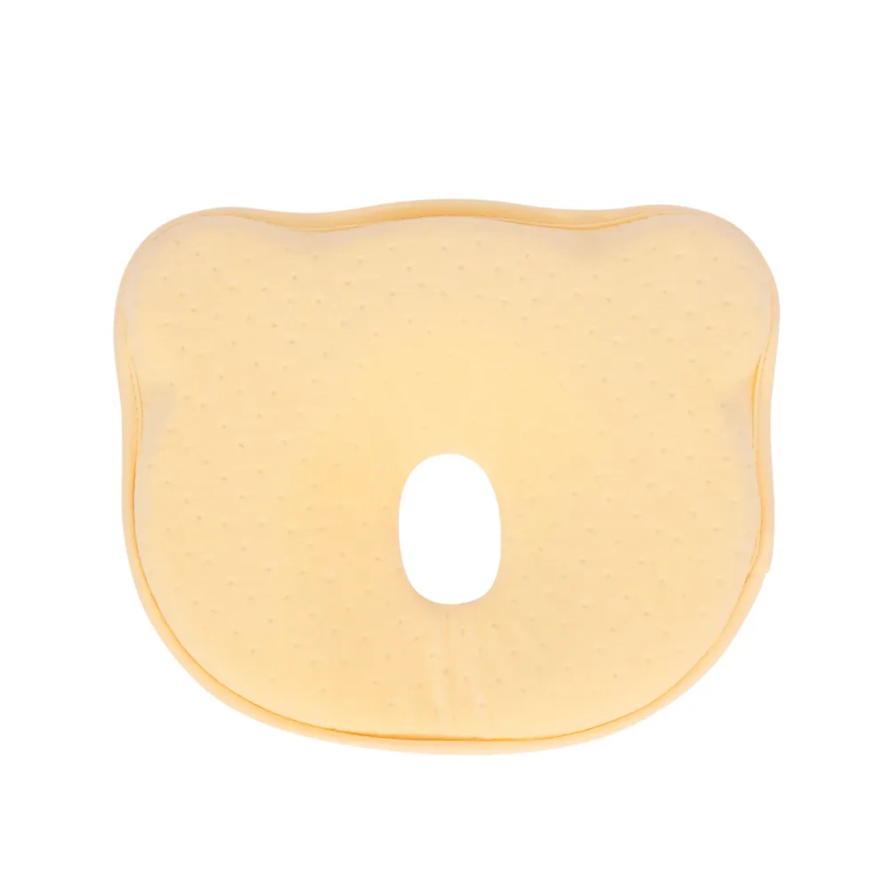 Babykissen 23 x 23 x 3 cm gelb
