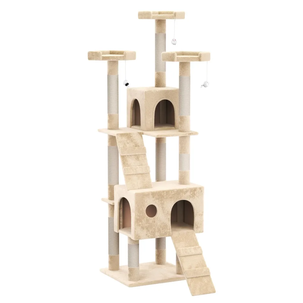 Katzenbaum MAX 182 cm beige