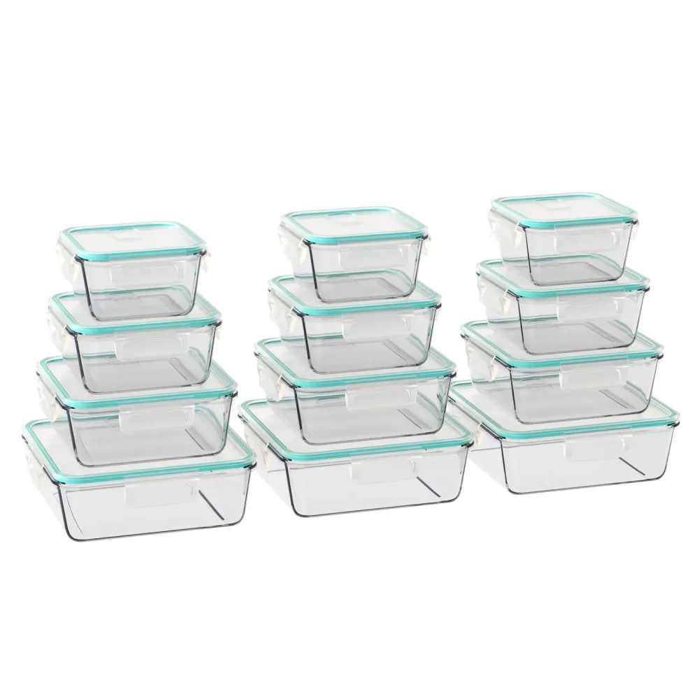 Vorratsbehälter Set Glas 12-teilig