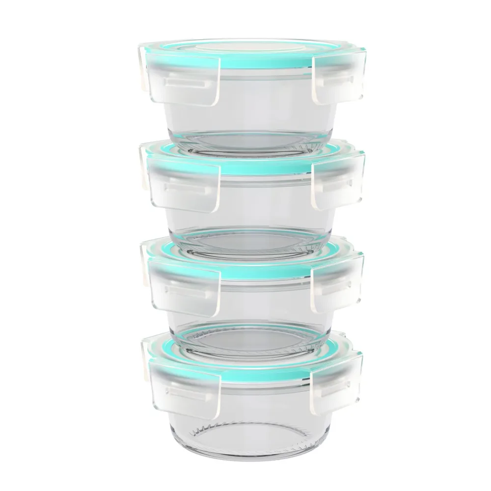 Vorratsbehälter Glas 4er Set 210 ml