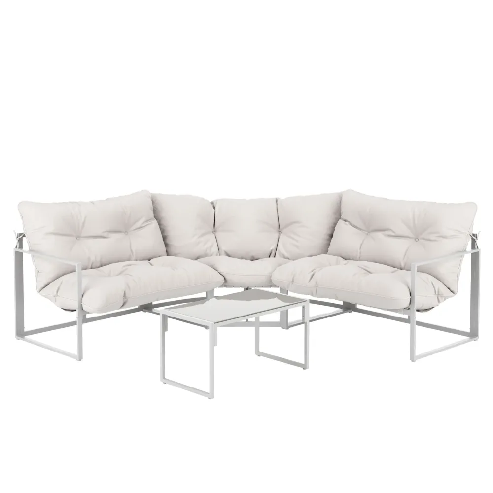Lounge FLORENZIA weiss
