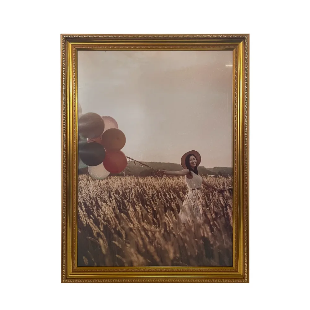 Bilderrahmen Vintage 50 x 70 cm gold