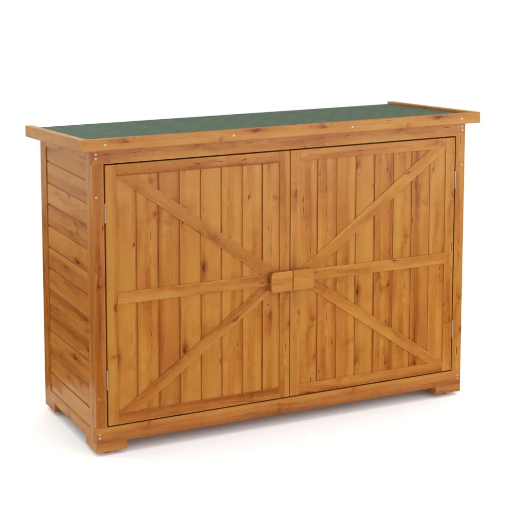 Gerätehaus Holz 128 x 50 x 88 cm