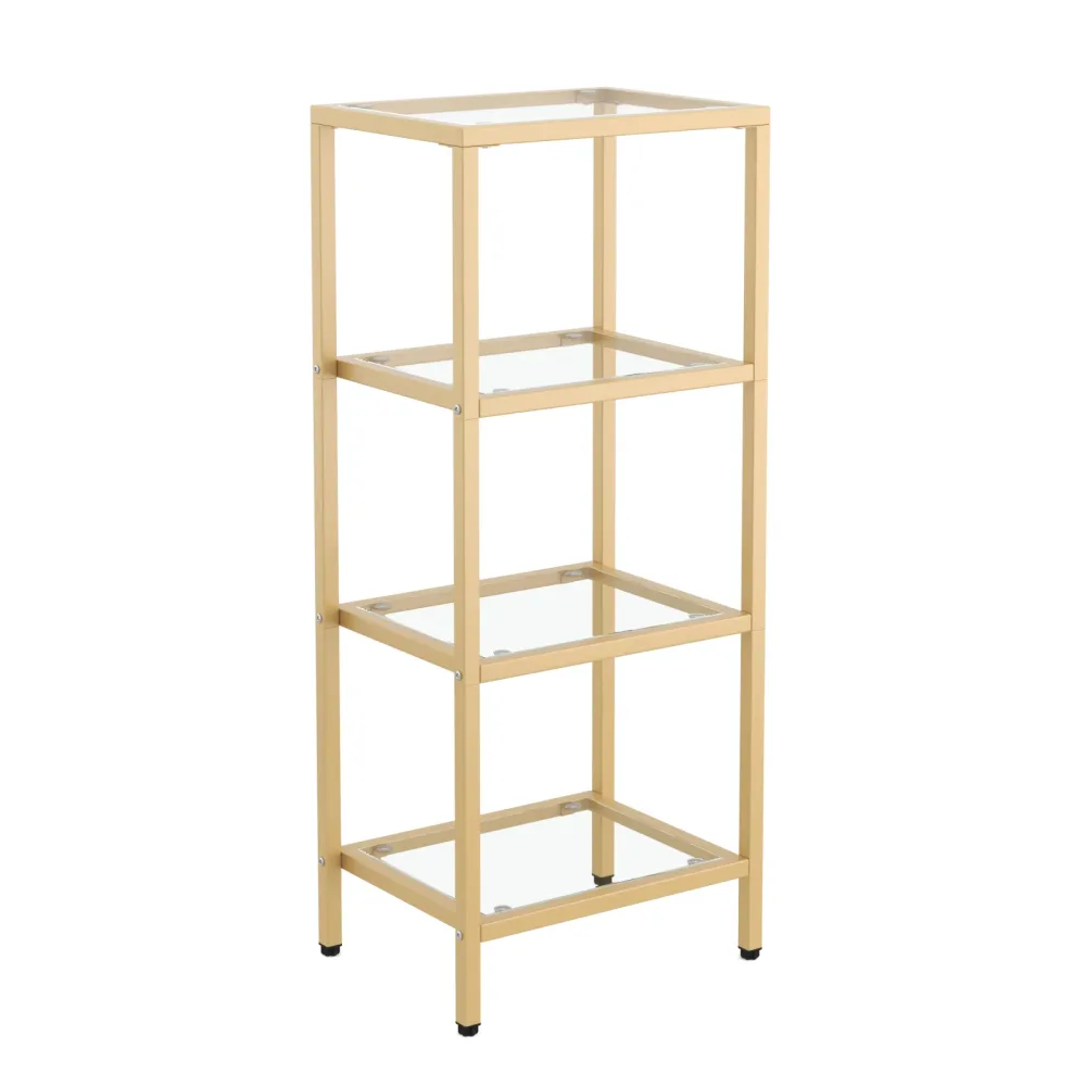 Regal Glas TYRO 40 x 95 cm gold
