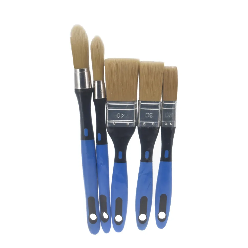 Pinsel Set 5-teilig blau/schwarz