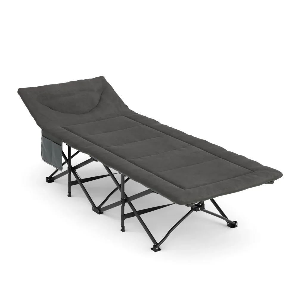 Campingbett klappbar GERB 190 x 71 x 35 cm grau