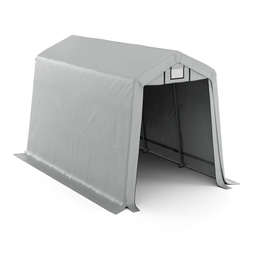 Zeltgarage Lagerzelt 3.6 x 2.4 m grau