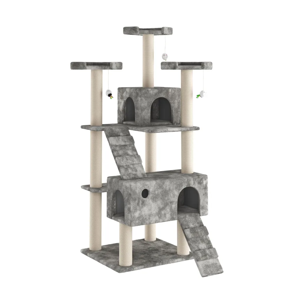 Katzenbaum MIRO 182 cm grau