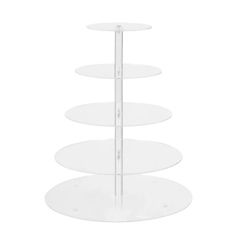 Etagere Acrylglas 5-stöckig