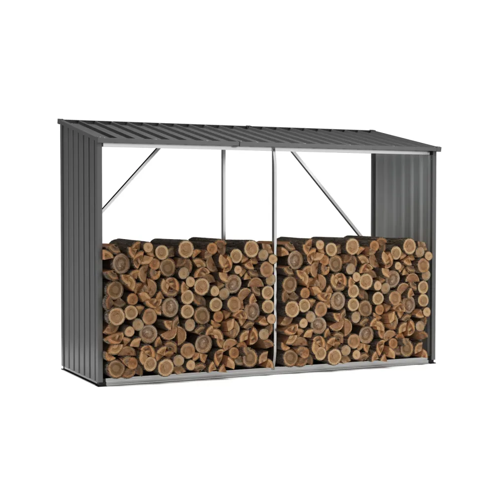 Kaminholzregal Outdoor 230 x 83 x 150 cm