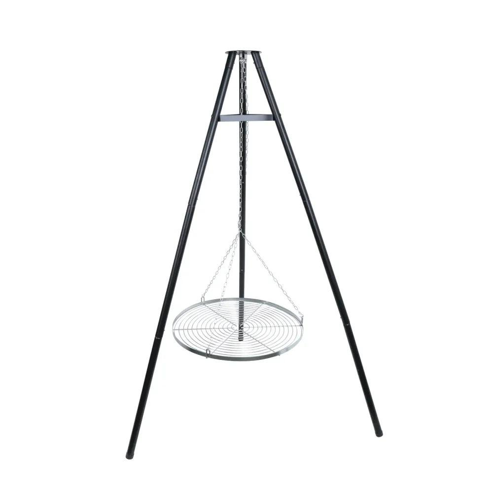 Dreibein mit Grillrost 134 x 166 cm