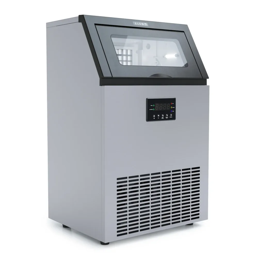 Eiswürfelmaschine silber 55 kg / 24 h