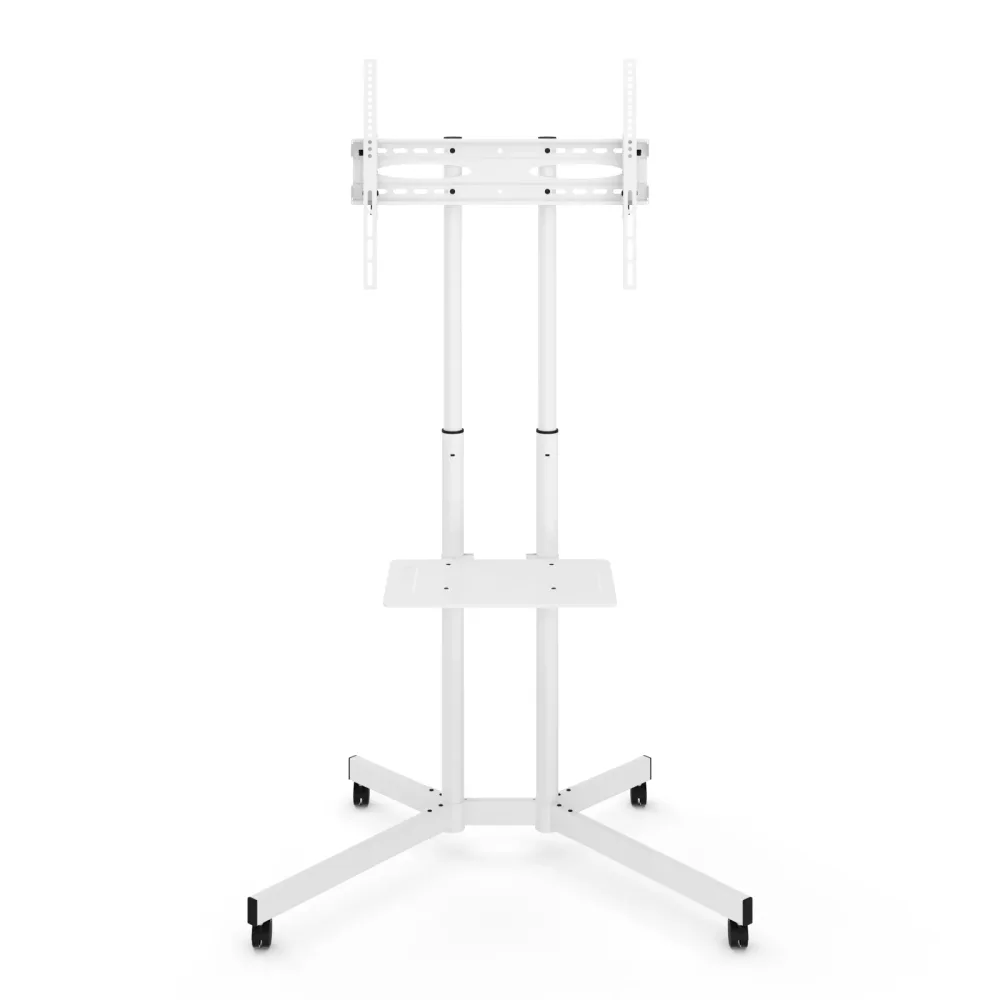 TV-Ständer mobil mit Rollen 32-70'' weiss
