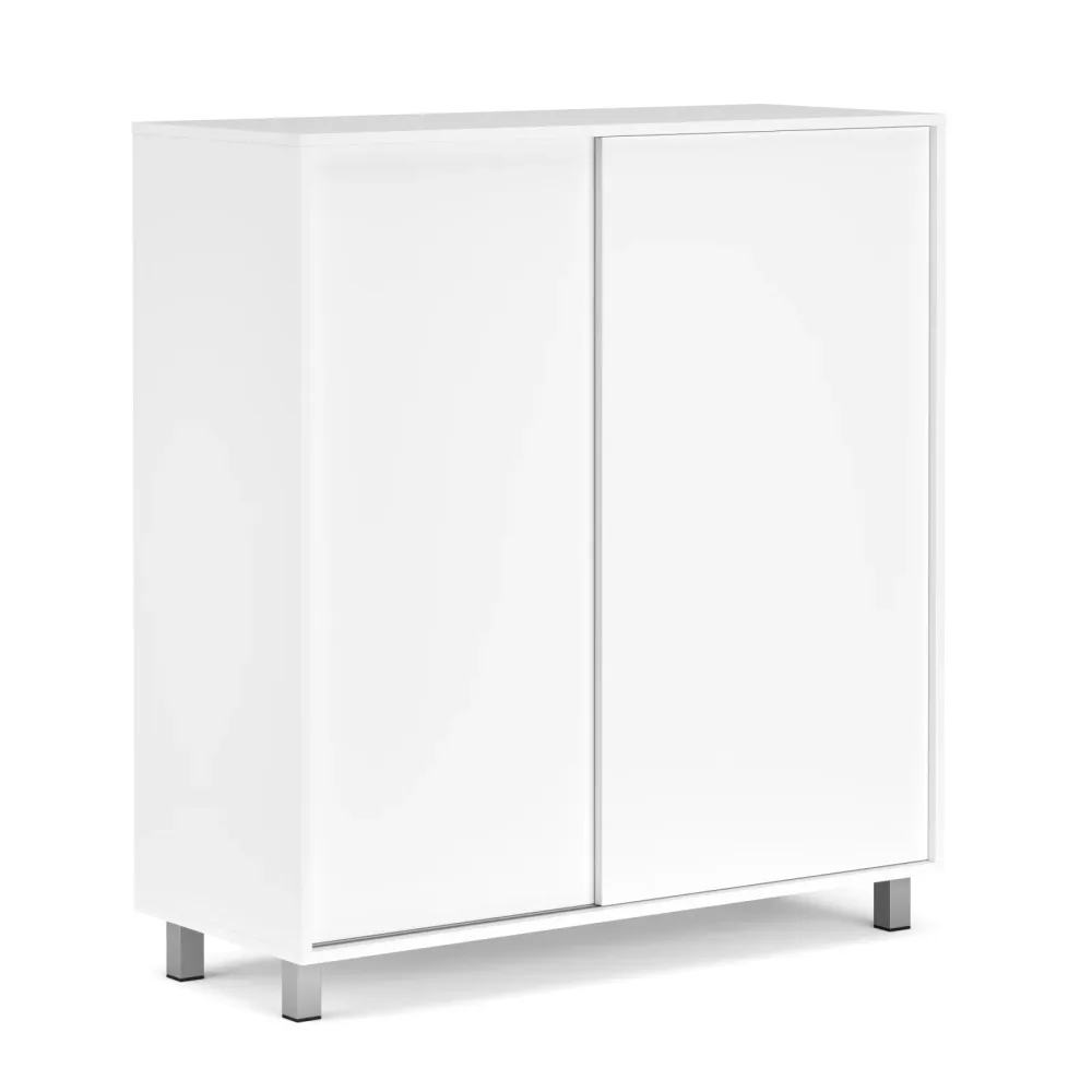 Schuhschrank ROAM 100 x 108 cm weiss