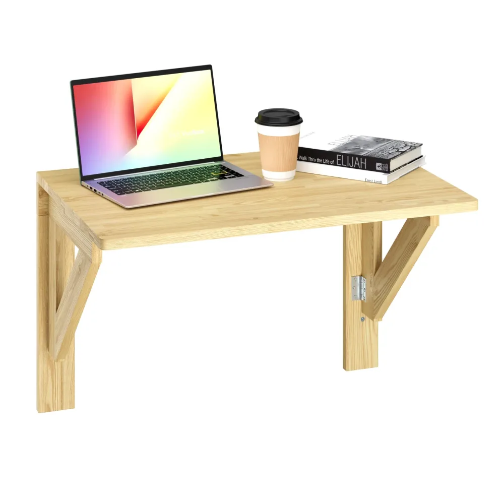 Wandklapptisch Holz VEGA 75 x 50 cm natur