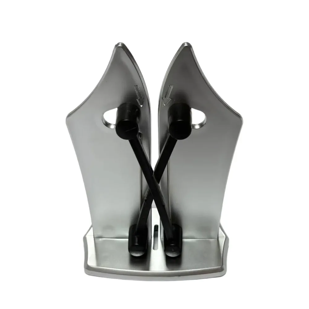 Messerschärfer 16 cm silber