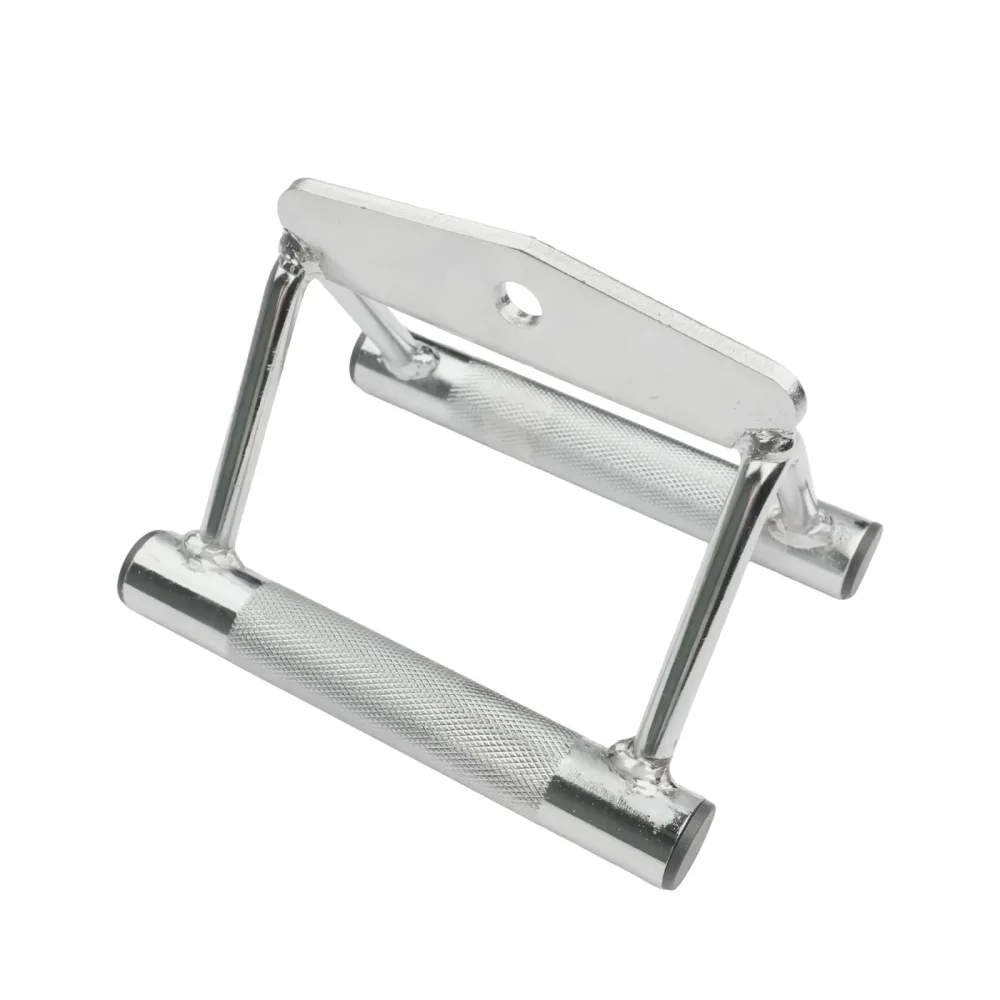 Rudergriff Stahl 18 cm silber