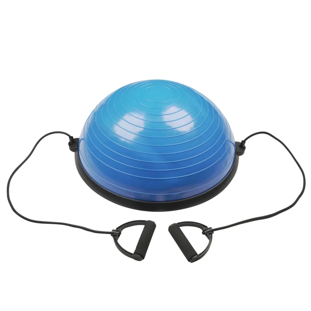 Balance Ball mit Griffen Ø 58 cm blau