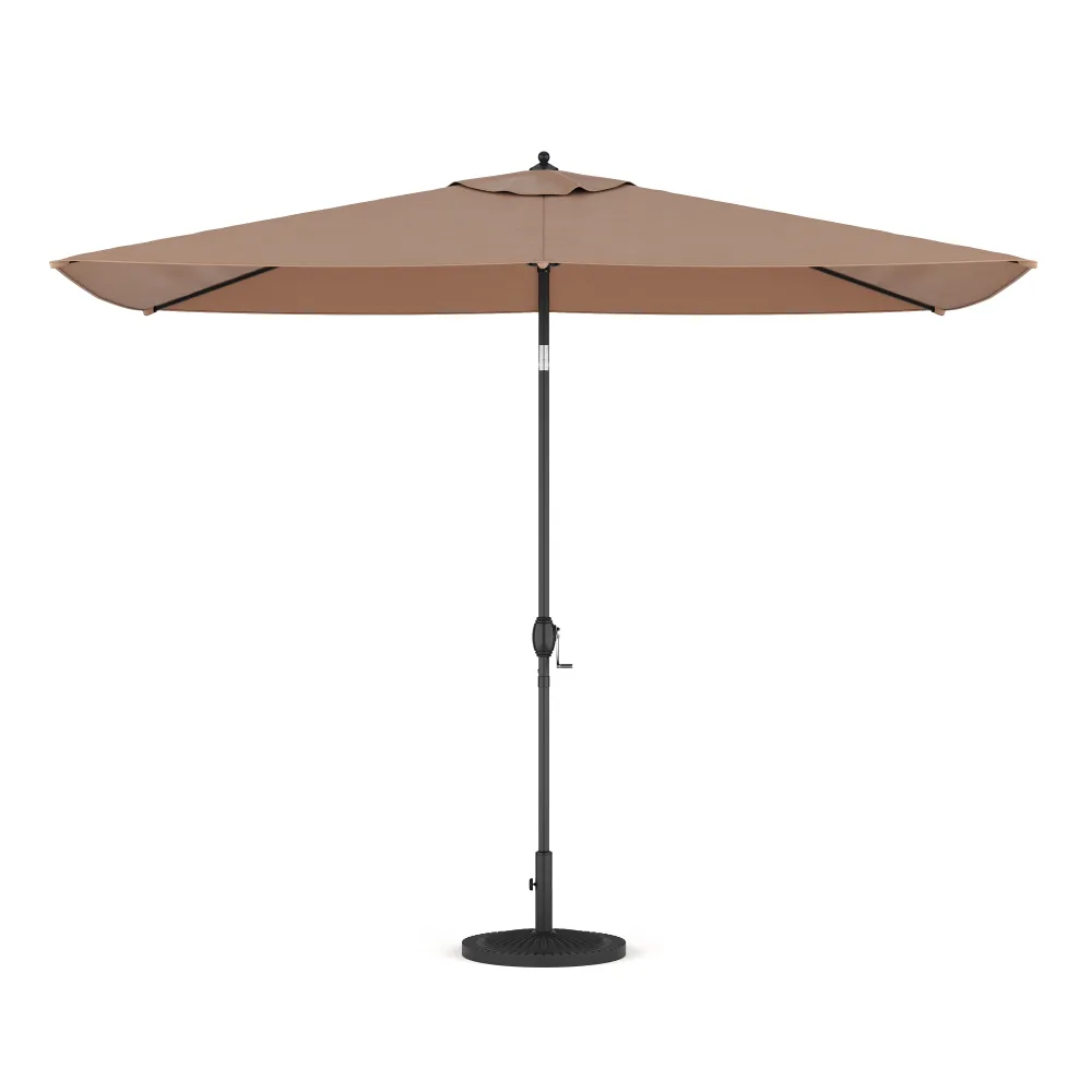 Sonnenschirm AZUN 275 x 180 cm braun