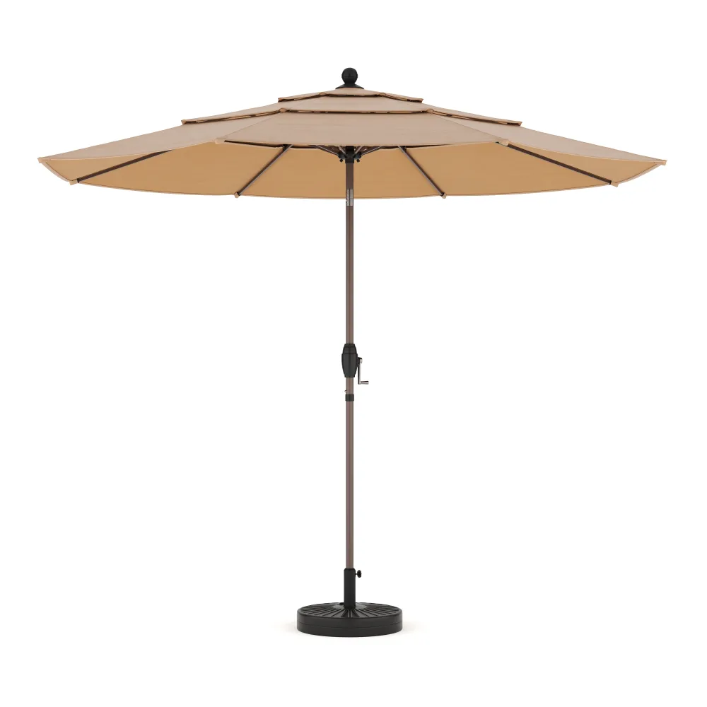 Sonnenschirm MARISOL 300 cm braun