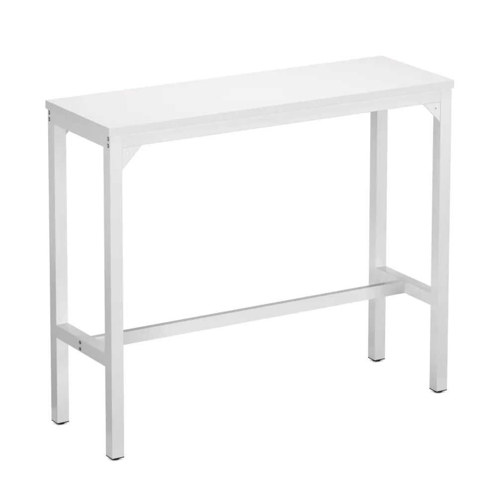 Bartisch PIETRO 120 x 40 x 100 cm weiss