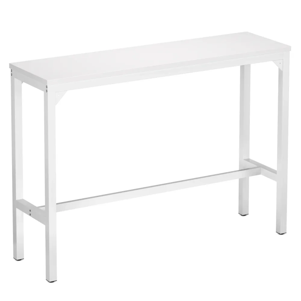Bartisch PIETRO 140 x 40 x 100 cm weiss