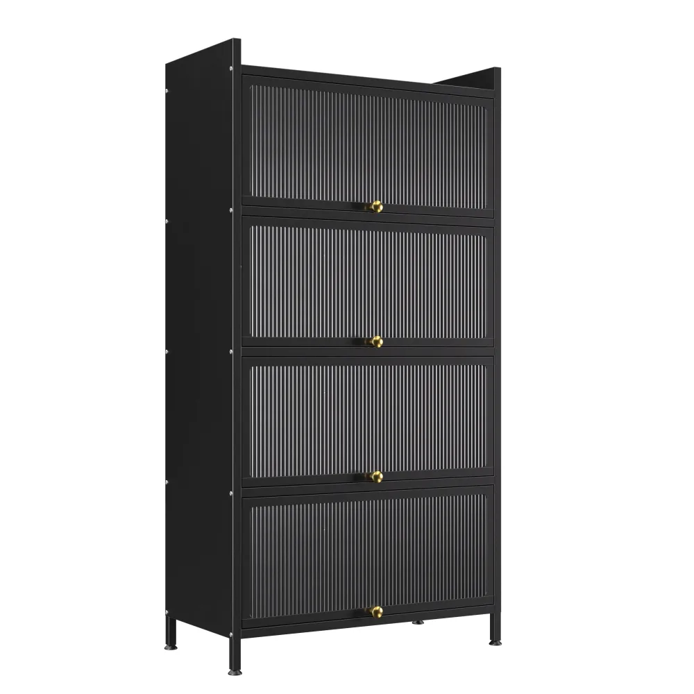 Küchenregal Metall 70 x 142 cm schwarz