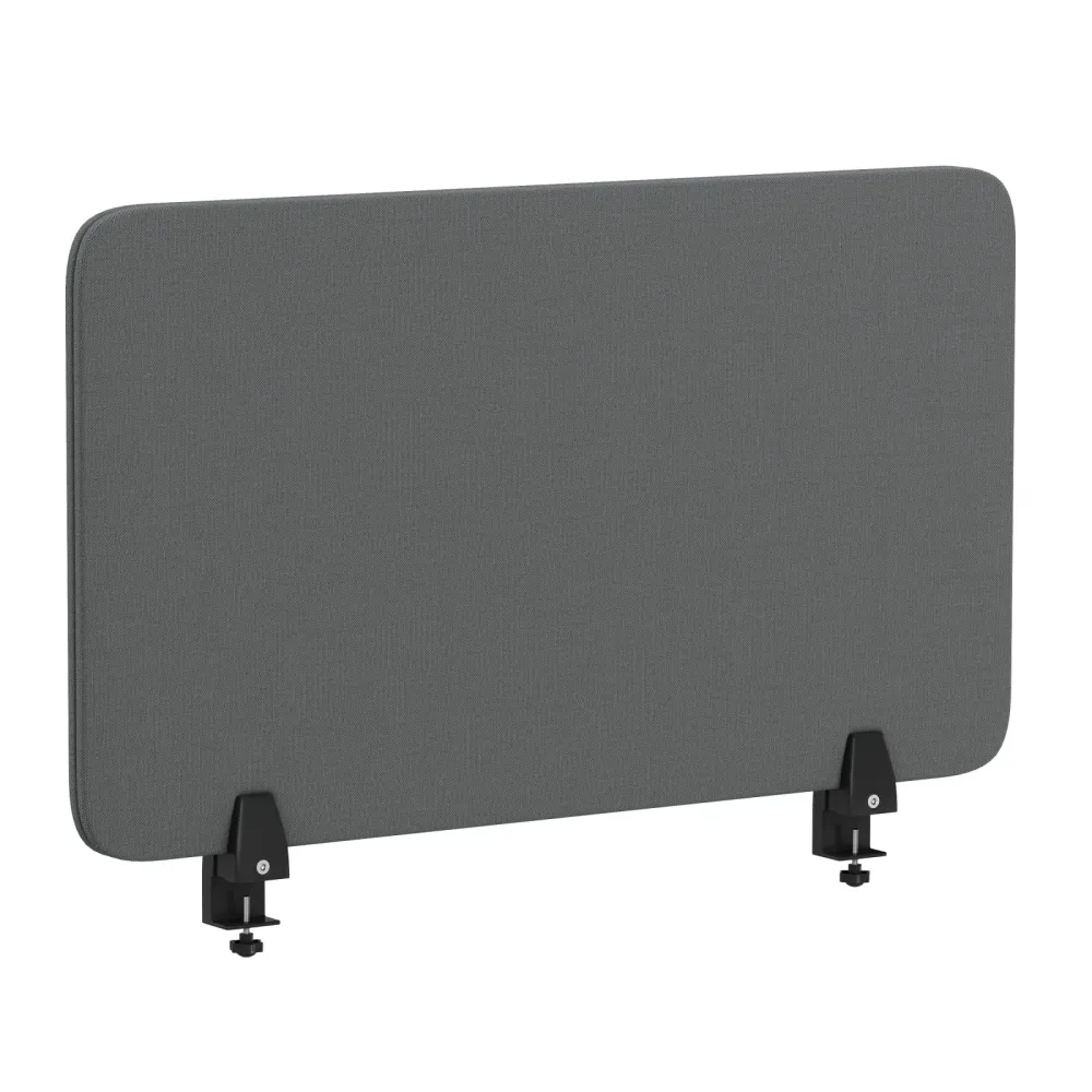 Schreibtisch Trennwand 70 x 40 cm grau