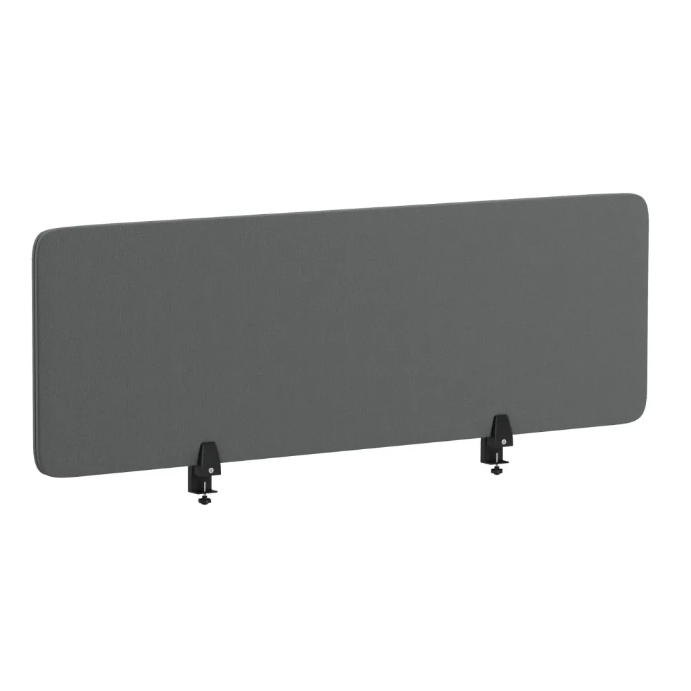 Schreibtisch Trennwand 120 x 40 cm grau