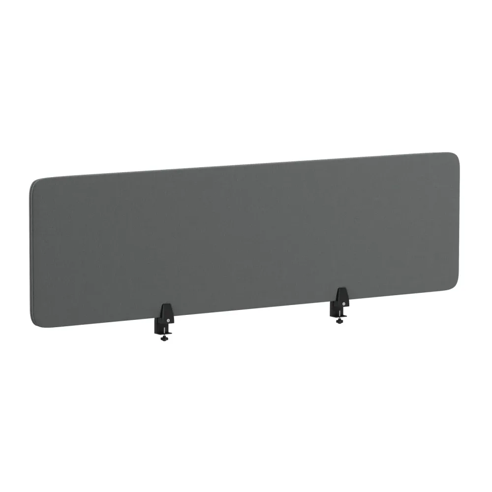 Schreibtisch Trennwand 140 x 40 cm grau