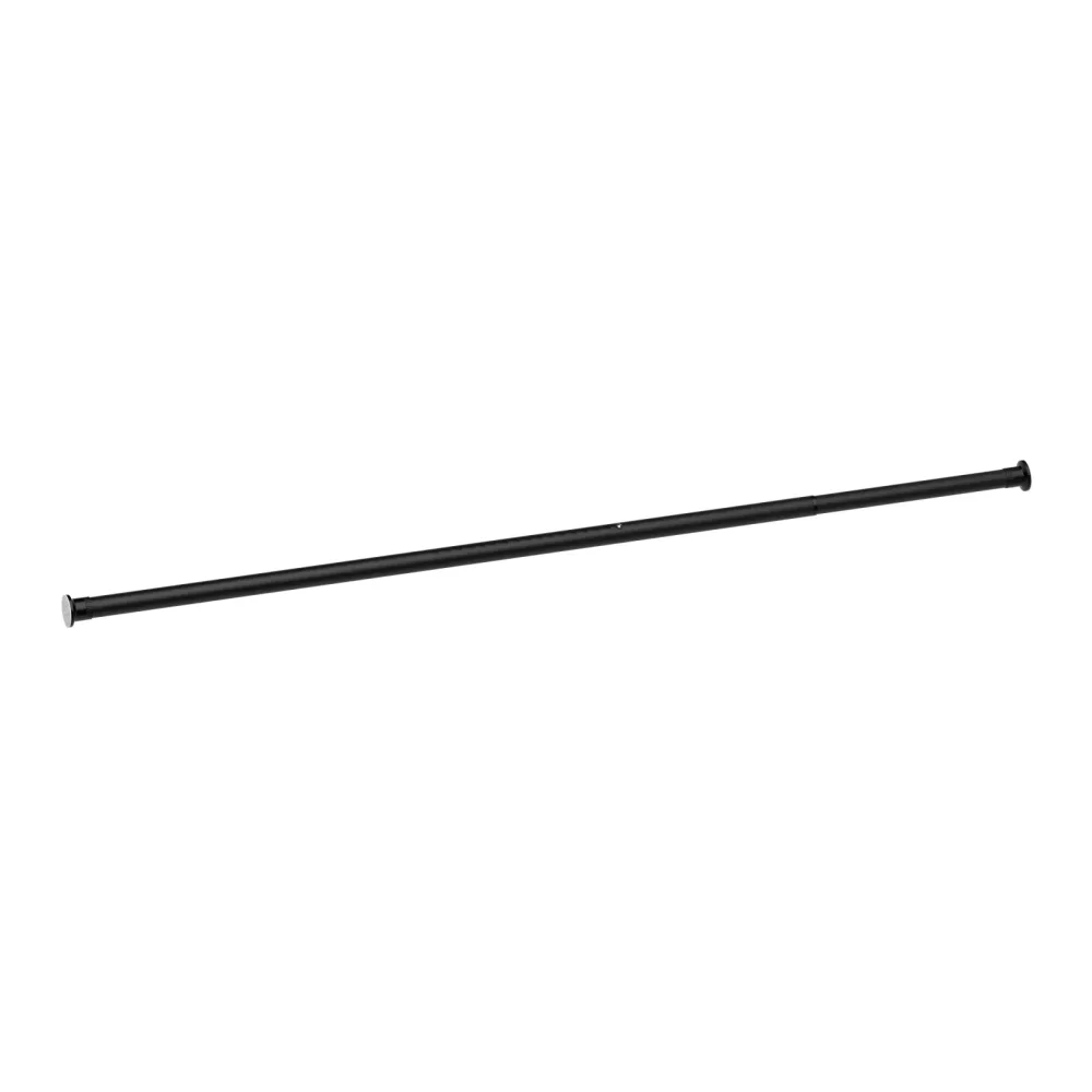 Vorhangstange 210 - 260 cm schwarz