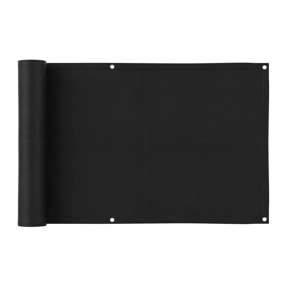 Balkonsichtschutz PE 200 x 50 cm anthrazit