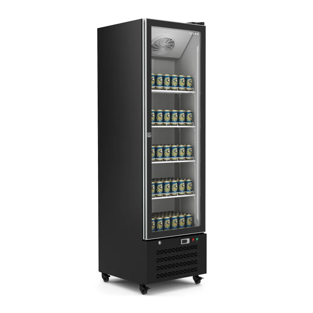 Getränkekühlschrank 345L schwarz