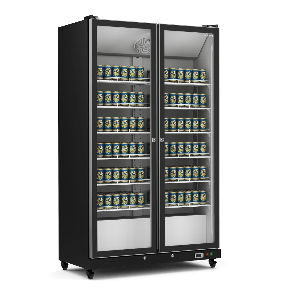 Getränkekühlschrank 798L schwarz