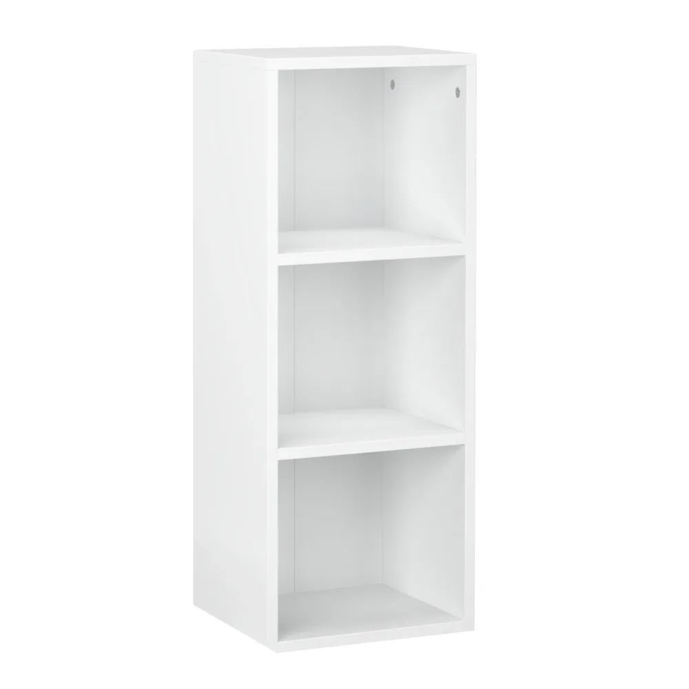 Bücherregal TAINARA 3 Fächer 30 x 80 cm weiss