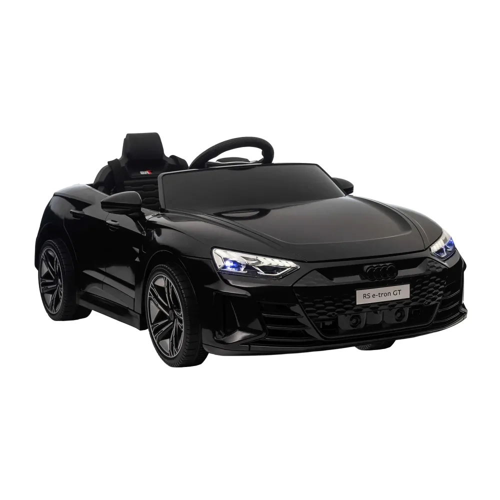 Elektroauto Kinder Audi RS e-tron GT schwarz