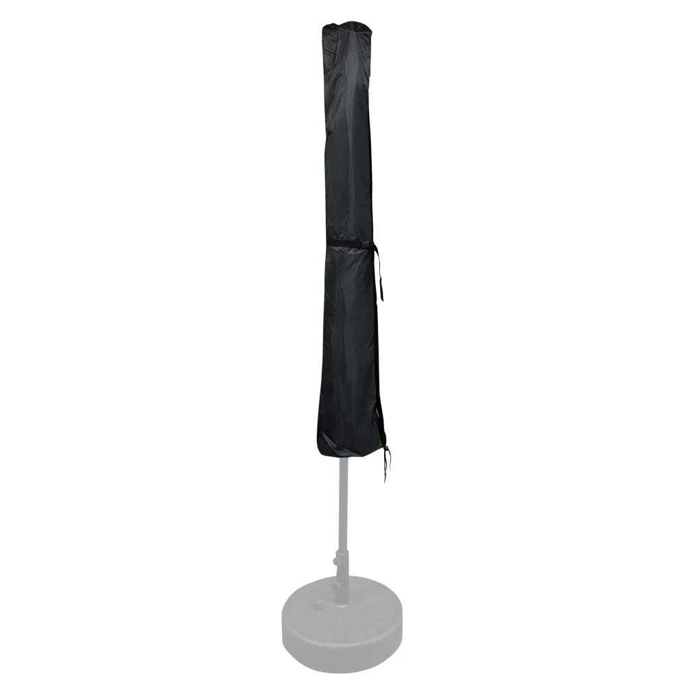 Abdeckplane für Sonnenschirm 300 cm schwarz