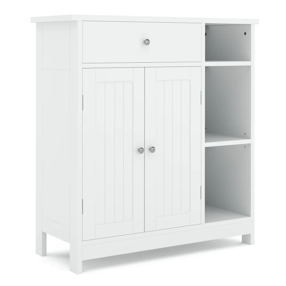 Badezimmerschrank FONTANA 75 x 30 x 80 cm weiss