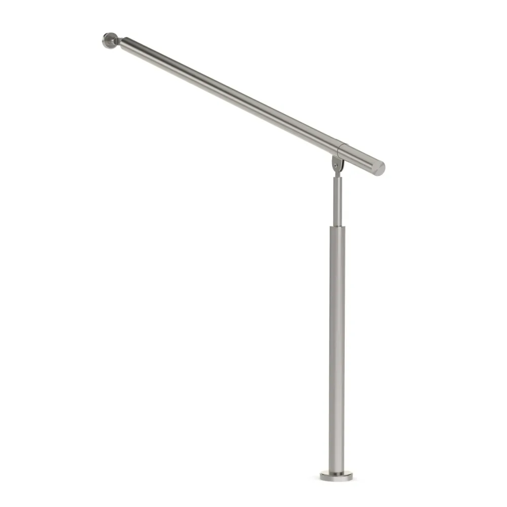 Treppengeländer Handlauf Edelstahl 150 x 90 cm