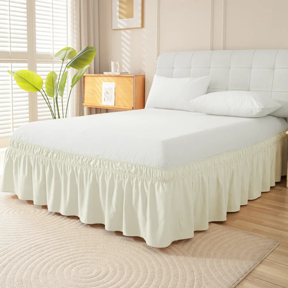 Betthusse elastisch 160 x 200 cm beige