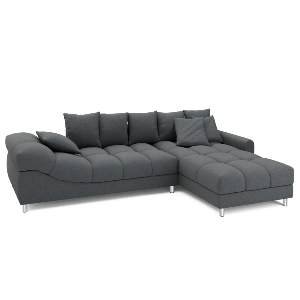 Ecksofa SUMMER rechts anthrazit